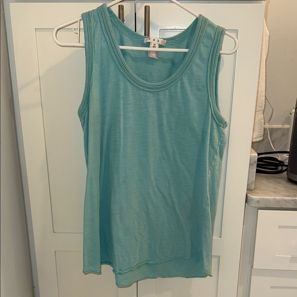 CAbi Turquoise Tank Top